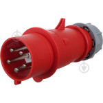 Вилка силова електрична 32А 380В 3P+N