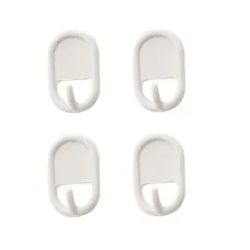 Гачок пласт самоклейка мал.4шт./уп. Горизонт (05030)