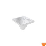 Трап каналізаційний нерж 15х15 д50 90* 5026N 29152