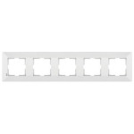Рамка під вимикач 5-на Viko Мерідіан горизонт 87161