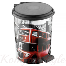 Відро для сміття 6л з педаллю Decor D-011 151513