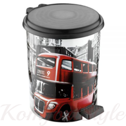 Відро для сміття 6л з педаллю Decor D-011 151513