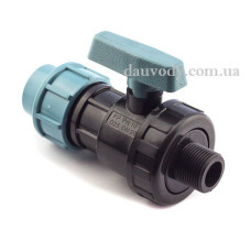 Кран ПВХ 25х3/4 Зовн 27748