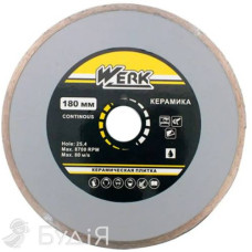 Диск алмазний WErk 180 плитка 68633
