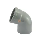 Коліно каналізаційне д110 67* Україна
