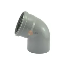 Коліно каналізаційне д110 67* Україна