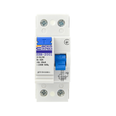 Пристрій захистного відключення(ПЗВ) 2р/16А/30мА АсКо ECO