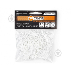 Хрестики для плитки POLAX 1,5мм 100-040