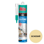 39001 Герметик силікон Акфікс 50гр 100Е безкольоровий
