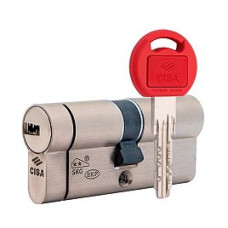 Серцевина до врізного замка FZB 60мм К-П (30+30) вузький 47125