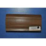 Плінтус 2,5м з коробом дуб Шервуд