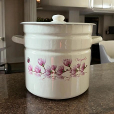 Каструля емаль 12л Н-к з мал. Україна