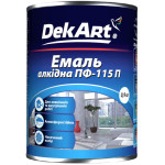 Емаль темно-сіра DeKart 0.9л ПФ-115 DekArt Україна