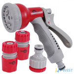 Пістолет поливочний 8 режимів GE-002 Інтертул 179548