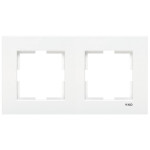Рамка під вимикач потрійна Viko Карре горизонт