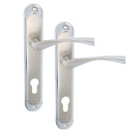 Ручка на планці AL BRAVO 85C SN CP 47312