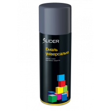 Аерозольна фарба сіра глянецева 400мл 33476 Лідер Україна