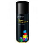 Аерозольна фарба чорна глянцева 400мл 33192 Лідер Україна