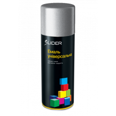 Аерозольна фарба срібло глянецева 400мл Лідер 33284