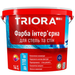 Фарба в/е Тріора інтер'єрна для стін та стель 33730 ЗІП Україна 1л(р)