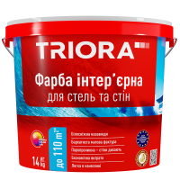 Фарба в/е Тріора інтер'єрна для стін та стель 33731 ЗІП Україна 3л(р)