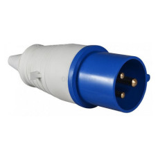 Вилка силова стаціонар. 16А/3 2P+PE 87539