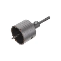 Сверло корончасте Інтертул SD-7075 75мм+перехідник