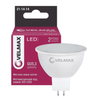 Лед-лампа Velmax V-MR16 4W GU 5.3 4100K 21-14-14