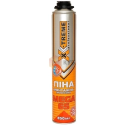АКЦІЯ! Піна монтажна всесезонна професійна X-TREME 750 PRO 3300126