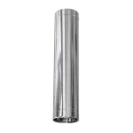 Сендвіч-труба нерж н/н 160х220 0,5мм 1м 29054