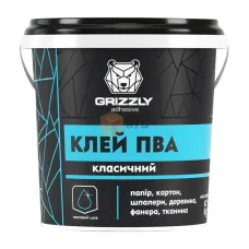 Клей ПВА Грізлі 1л 30175 ЗІП Україна
