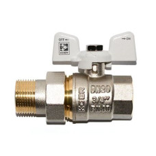 Кран кульовий з американкою 3/4 Koer 3045 антипротечка