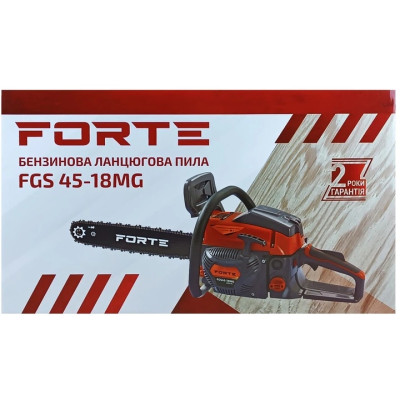 Бензопила Forte FGS45-18MG 2,0кВт шина 45см 69120