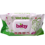 Вологі серветки Biolly Алоє дитячі 120шт/уп