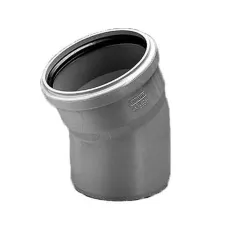 Коліно каналізаційне д110 22* Україна