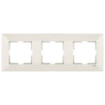 Рамка під вимикач потрійна Viko Мерідіан горизонт