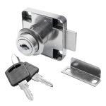 Замок GTV квадрат хром 138 47261