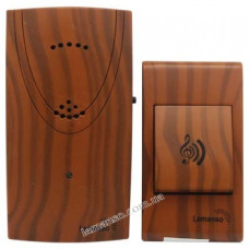 Дзвінок дистан.вишня LEMANSO LDB54 на батарейках 68477