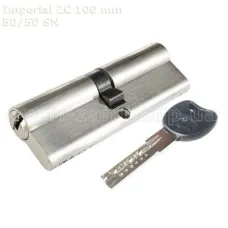 Серцевина до врізного замка Imperial ZCК 100мм 50х50SN ключ/вороток