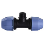 Трійник для труб ПВХ 25х25х1з.р Турція