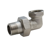 Американка кутова 1/2внх1/2з нікель SOLOMON 27147