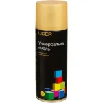 Аерозольна фарба золотиста Лідер Україна 400мл(р)