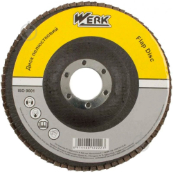Диск шліфувальний лепестковий WERK P80 356067