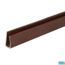 Стартова полоса під вагонку коричнева темна 8мм (за 1м)