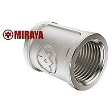 Муфта внутр 1/2х1/2 латунь хром MIRAYA 27074