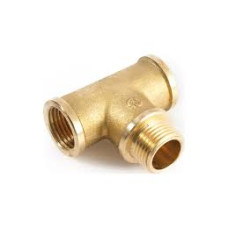 Трійник 1/2внх1/2зх1/2вн латунь