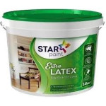 Фарба в/е супер стар інтер'єрна Екстра Латекс 4кг ЗІП Україна