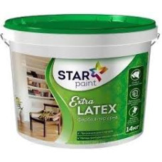 Фарба в/е супер стар інтер'єрна Екстра Латекс 4кг ЗІП Україна
