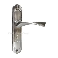 Ручка на планці Партнер НР-77.323 SN/CP сувальдна 77мм