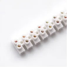 Клемник білий 6мм 6А Apro 87110